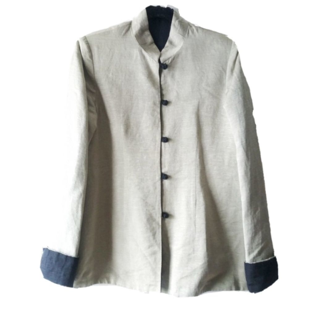 WOMEN'S REVERSIBLE JACKET - GREEN & BLACK